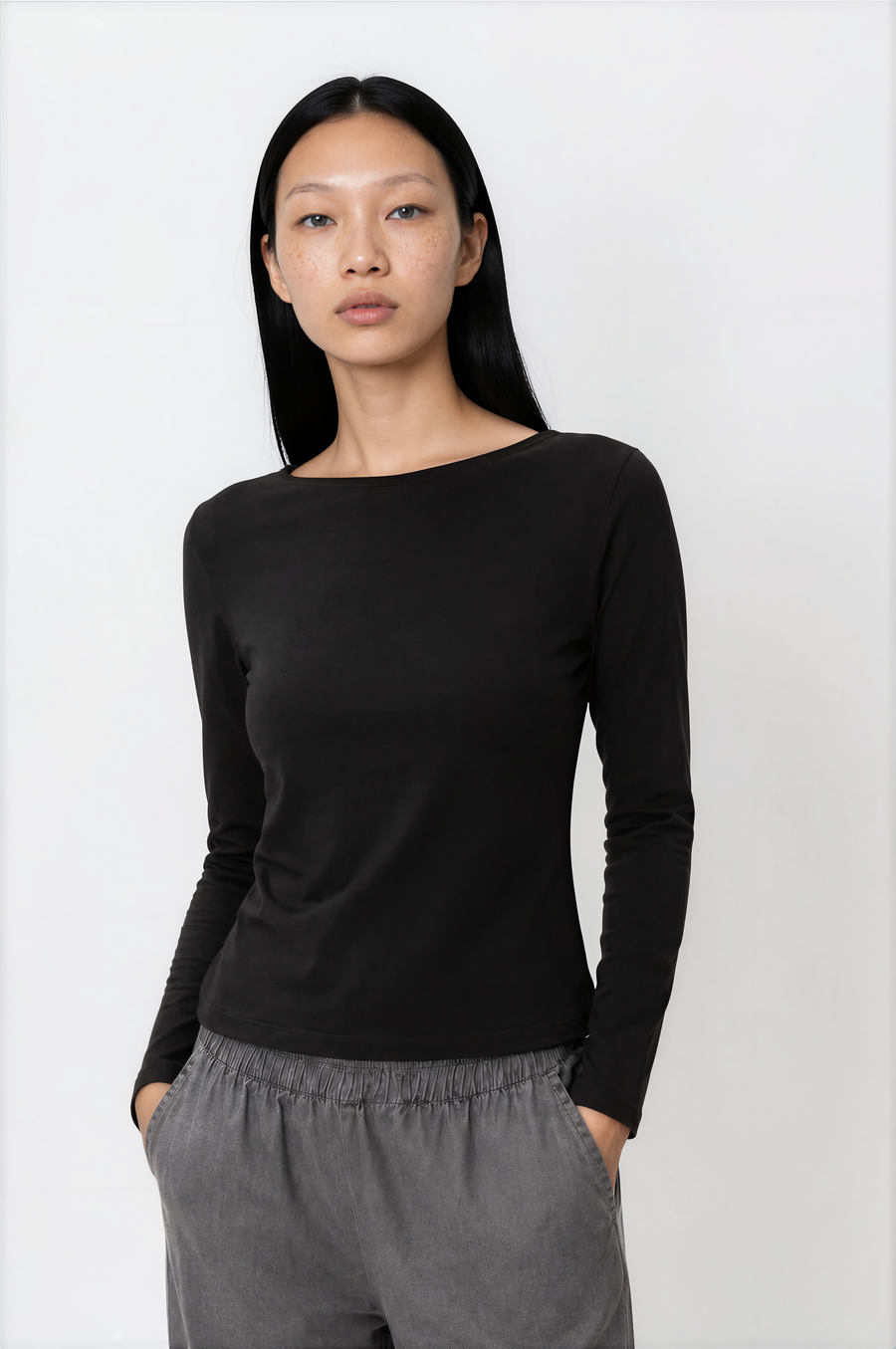 ALORA BOATNECK SLIM FIT TOP