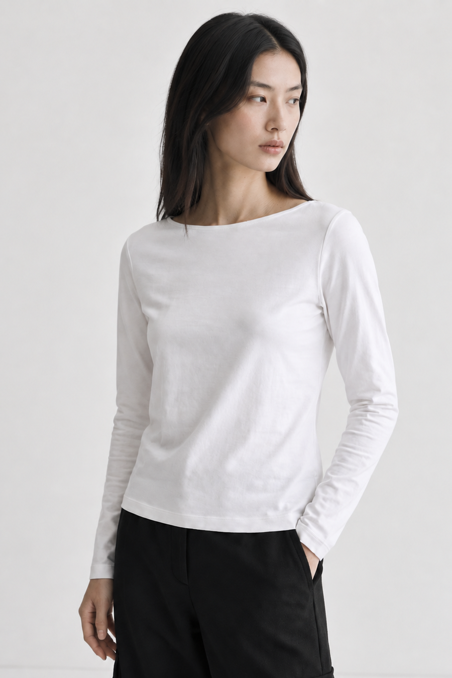 ALORA BOATNECK SLIM FIT TOP