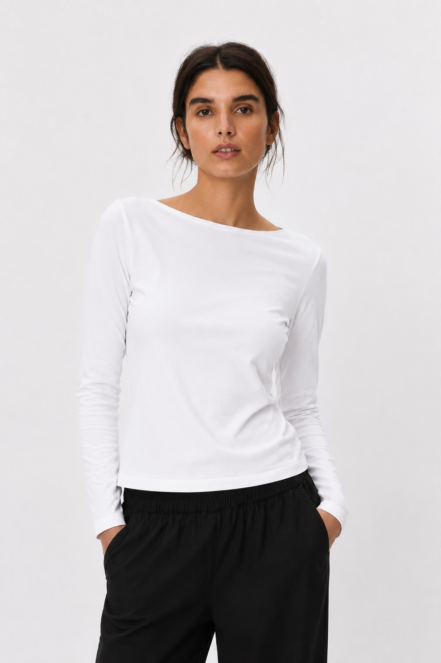 ALORA BOATNECK SLIM FIT TOP