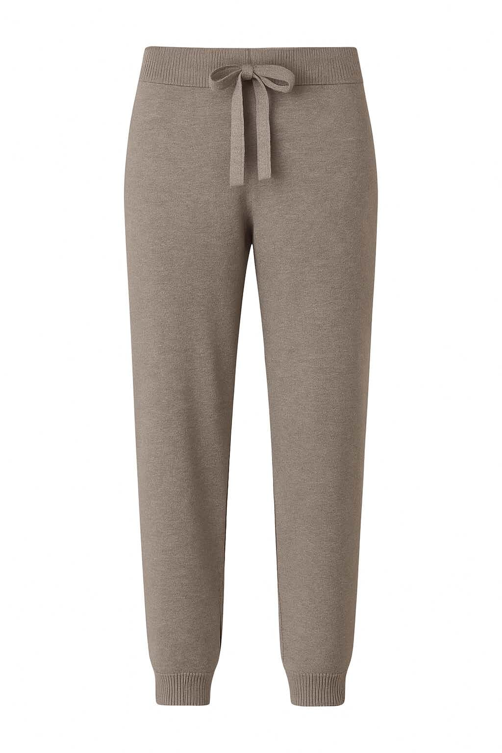 KNIT JOGGERS TROUSERS