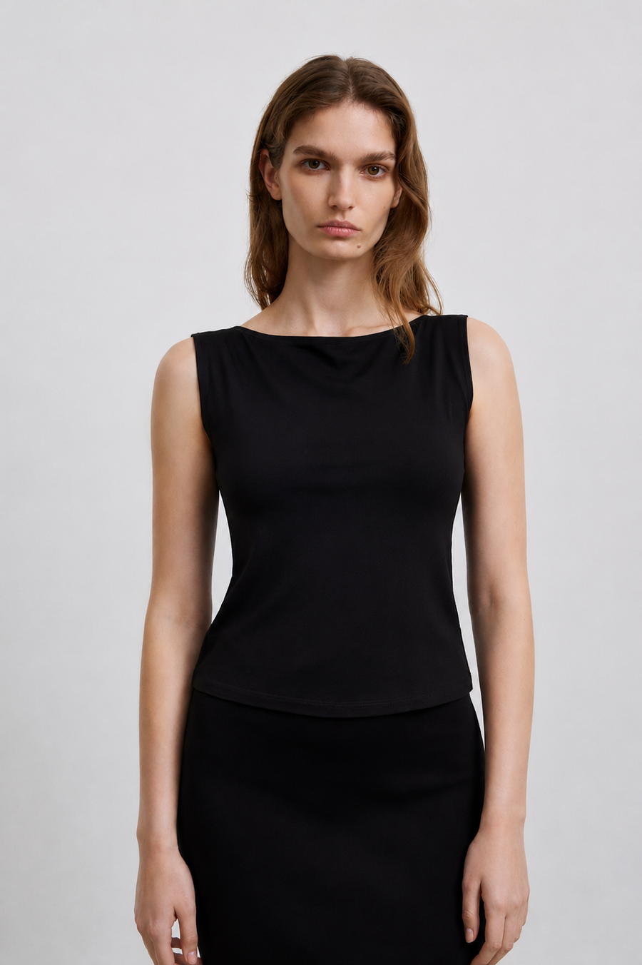 HANNY BOATNECK TANK TOP