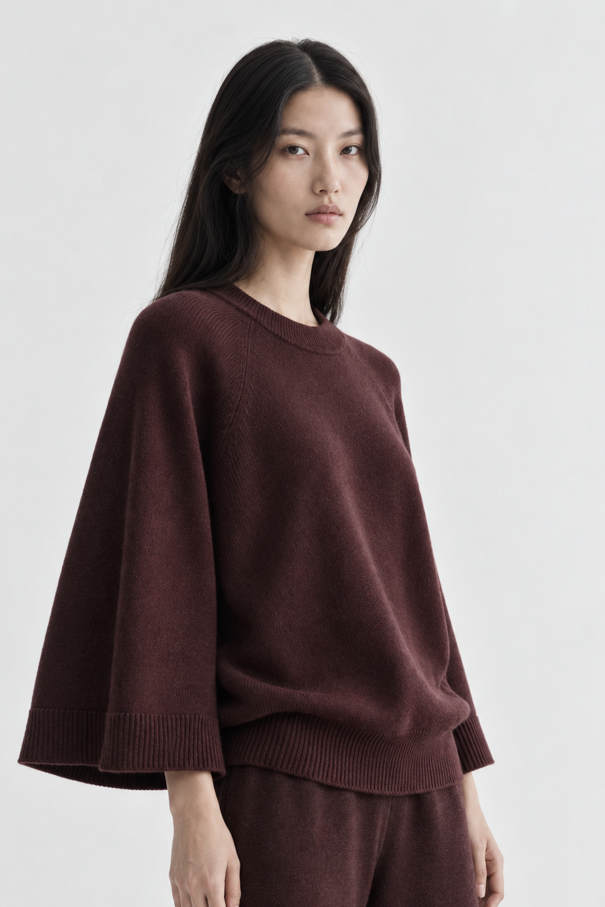 JONNA WIDE SLEEVES KNIT