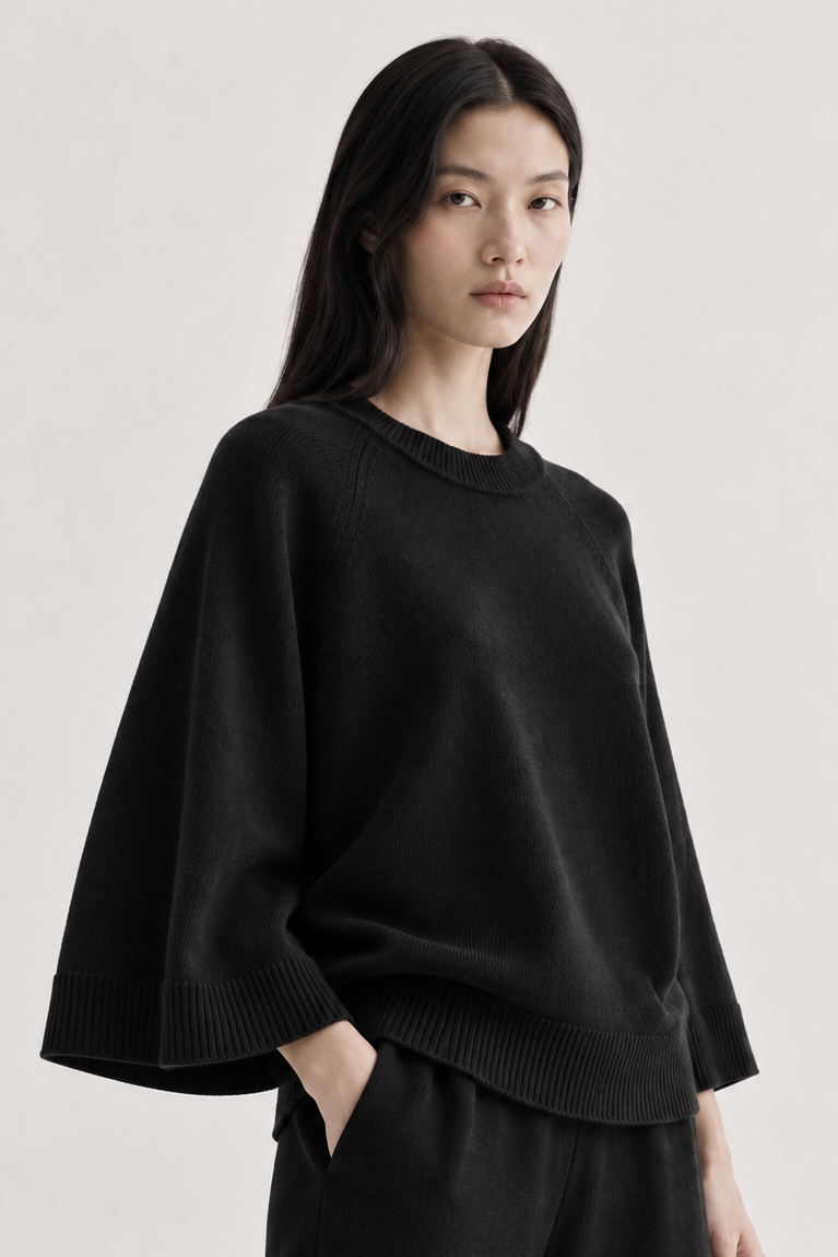 JONNA WIDE SLEEVES KNIT