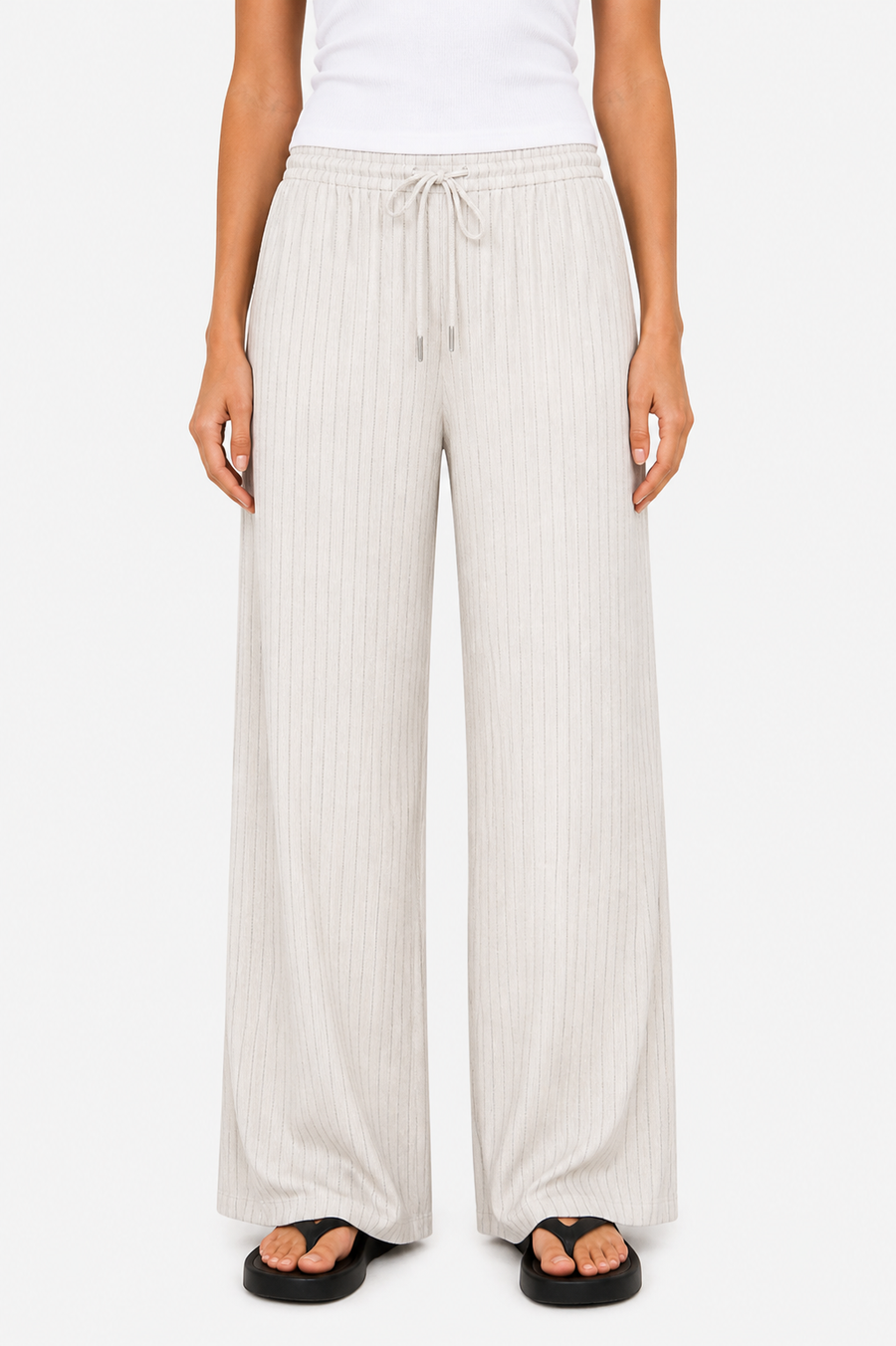 FULL LENGHT LINEN TROUSERS