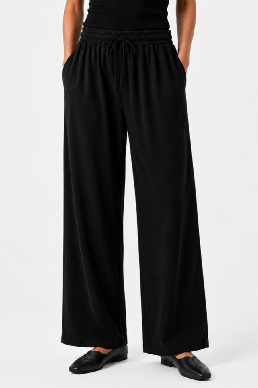 RELAXED STRAIGHT TROUSERS