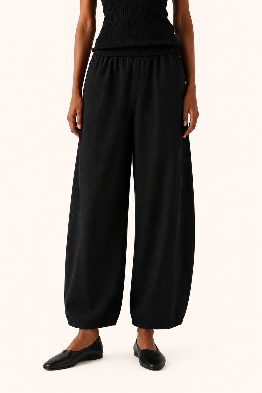 TEN BARREL FIT LYOCELL TROUSERS