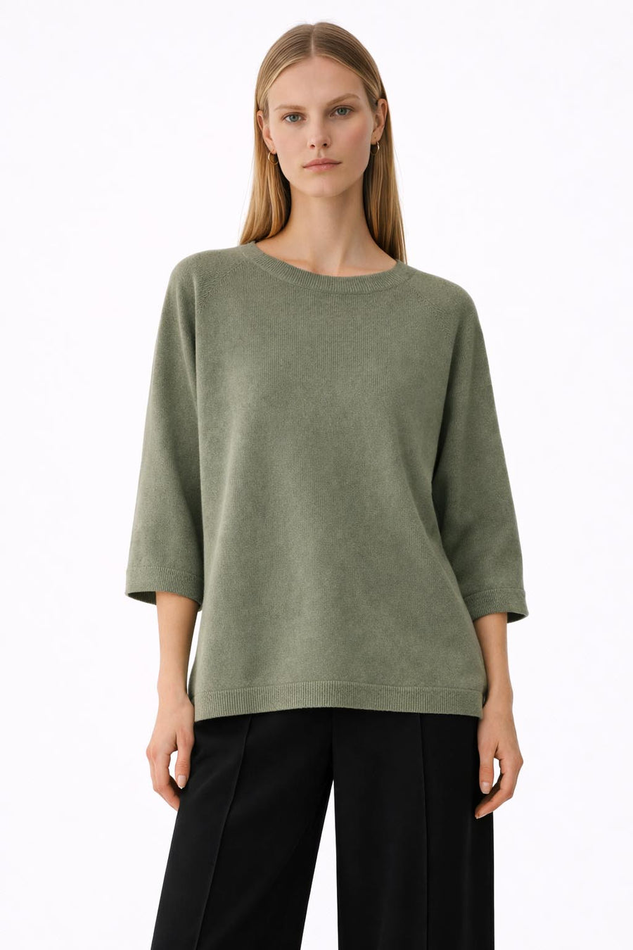 KNITTED RAGLAN TOP