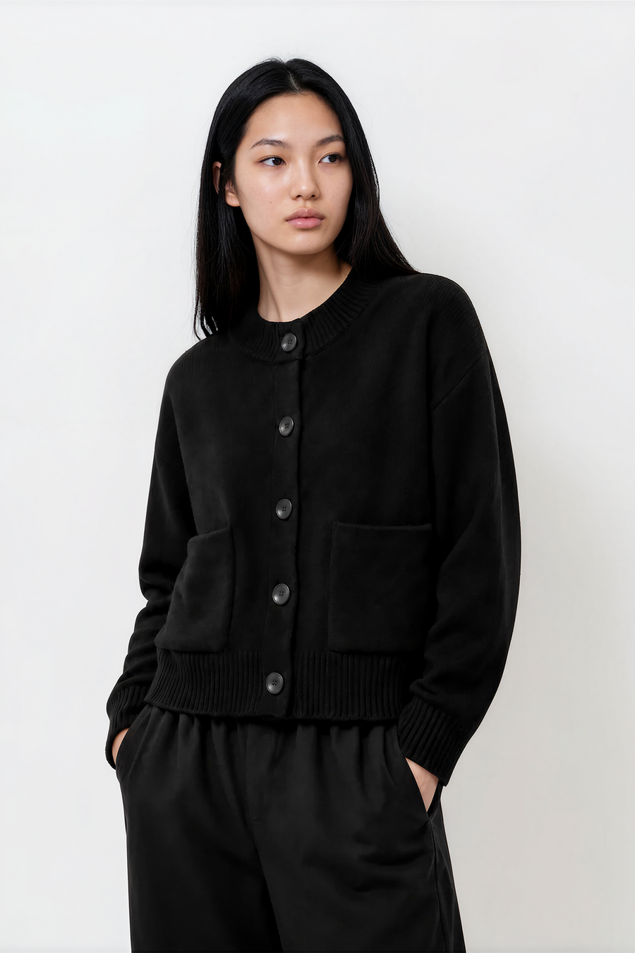UNO CASHMERE KNITTED JACKET
