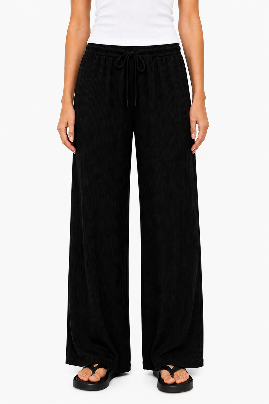 FULL LENGHT LINEN TROUSERS