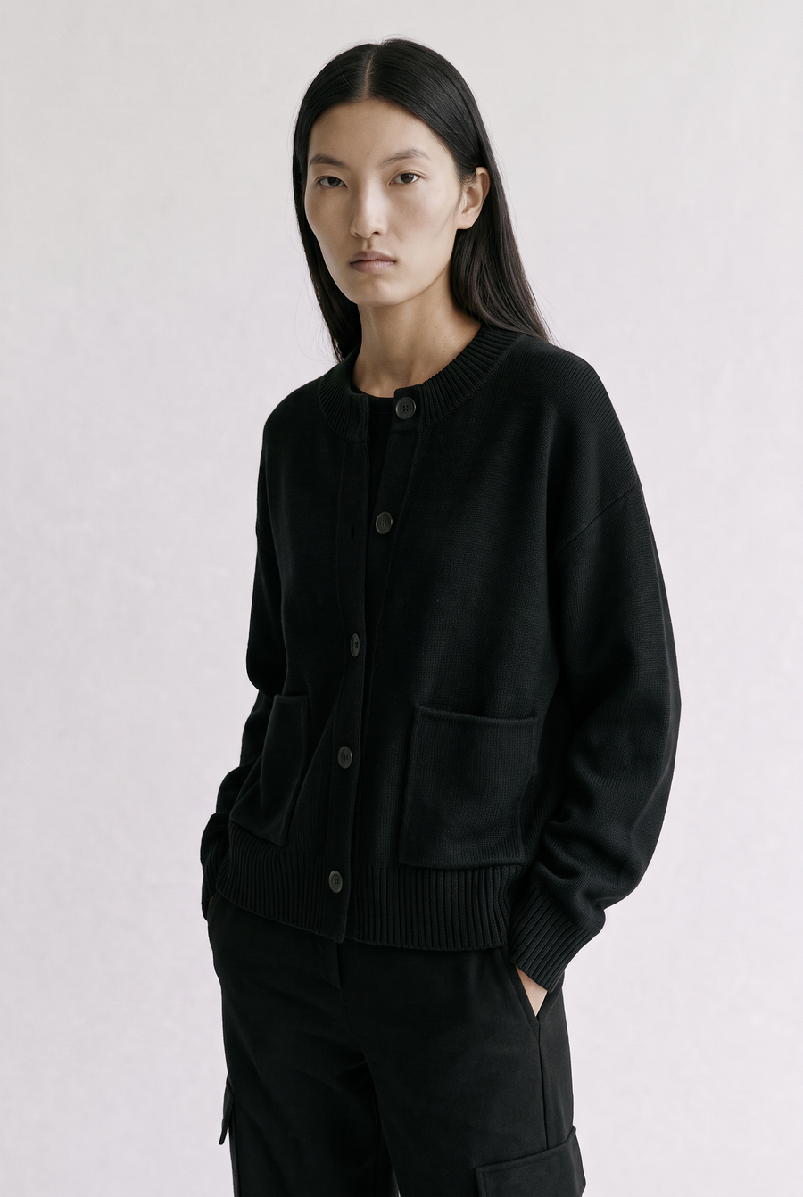 UNO CASHMERE KNITTED JACKET
