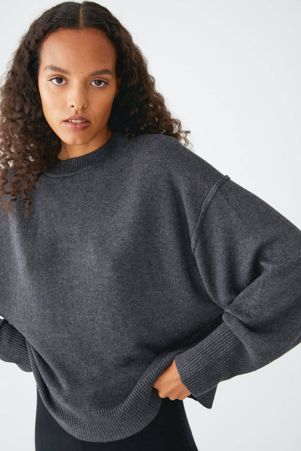 boxy sweater