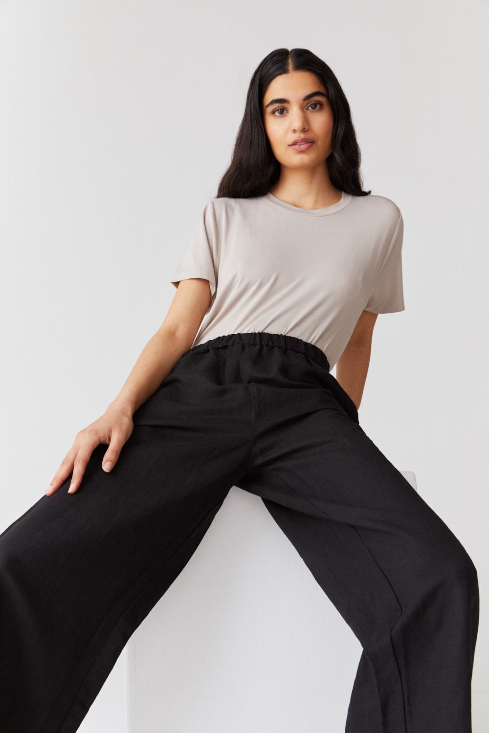 Loose Fit Linen Trousers – Movesgood